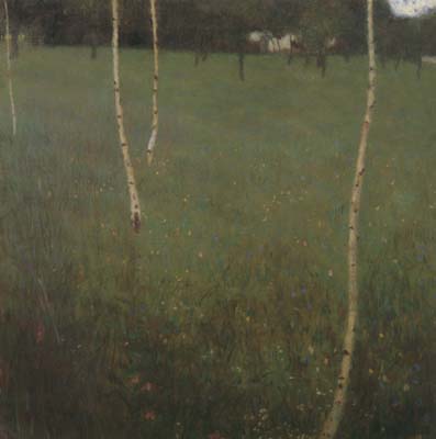 Gustav Klimt Farmhouse with Birch Trees (mk20)